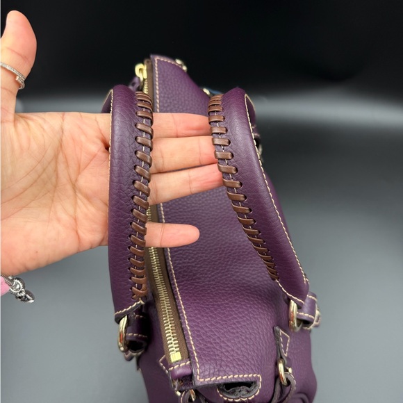 Rare Dooney And Bourke satchel PLUM - Picture 9 of 11